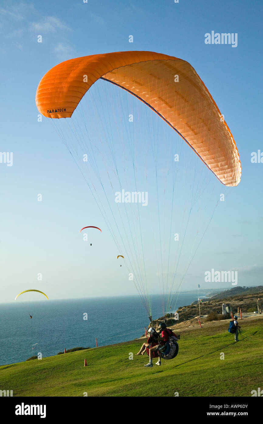 Paraglider San Diego, Glider Park, California, USA Stock Photo Alamy