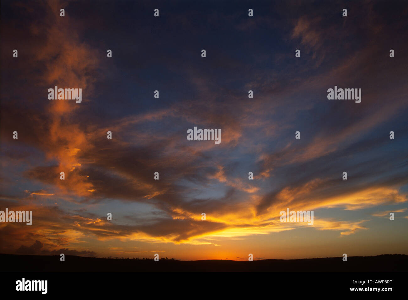 Clouds, Pilbara Region, Western Australia, Australia, Oceania Stock Photo