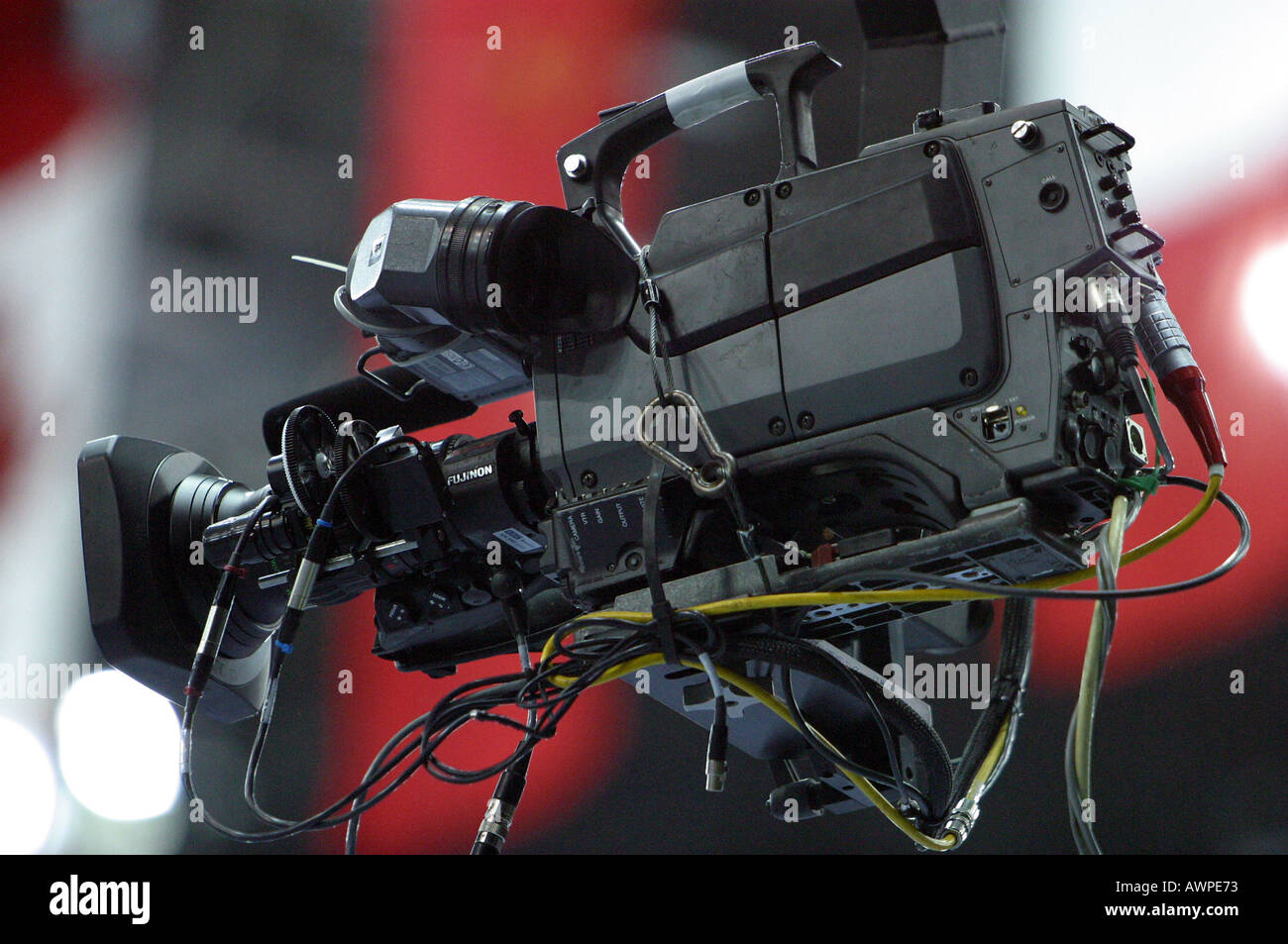 remote fly by wire broadcast quality video camera Stock Photo Alamy