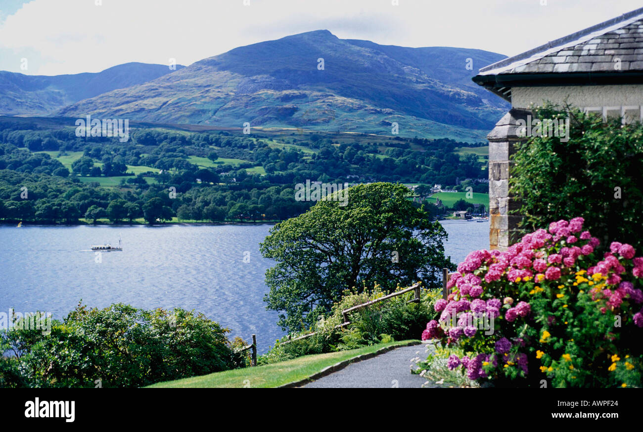 Brantwood house coniston lake district hires stock photography and