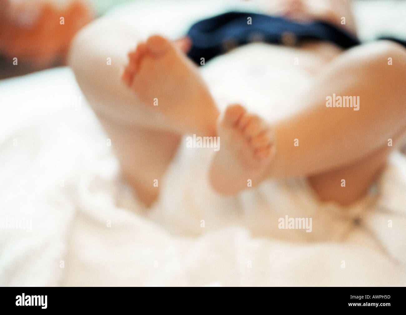 Baby's legs, closeup Stock Photo Alamy