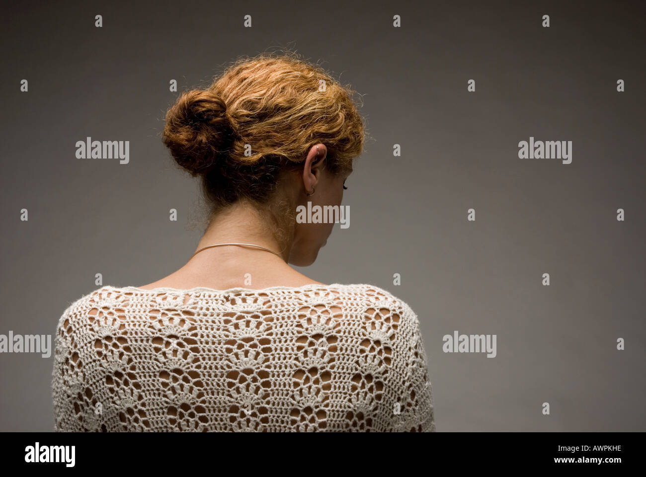 Portrait woman grey hair hi-res stock photography and images - Alamy