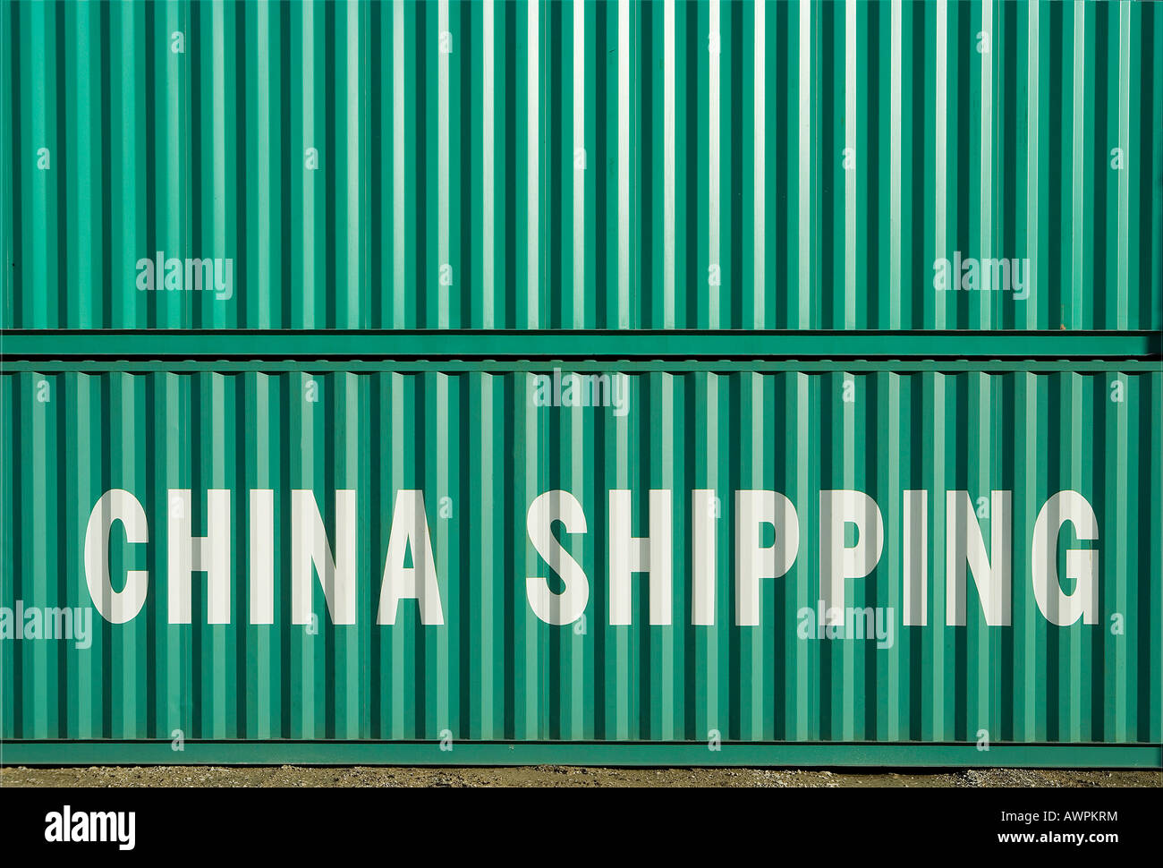 China Shipping container Stock Photo