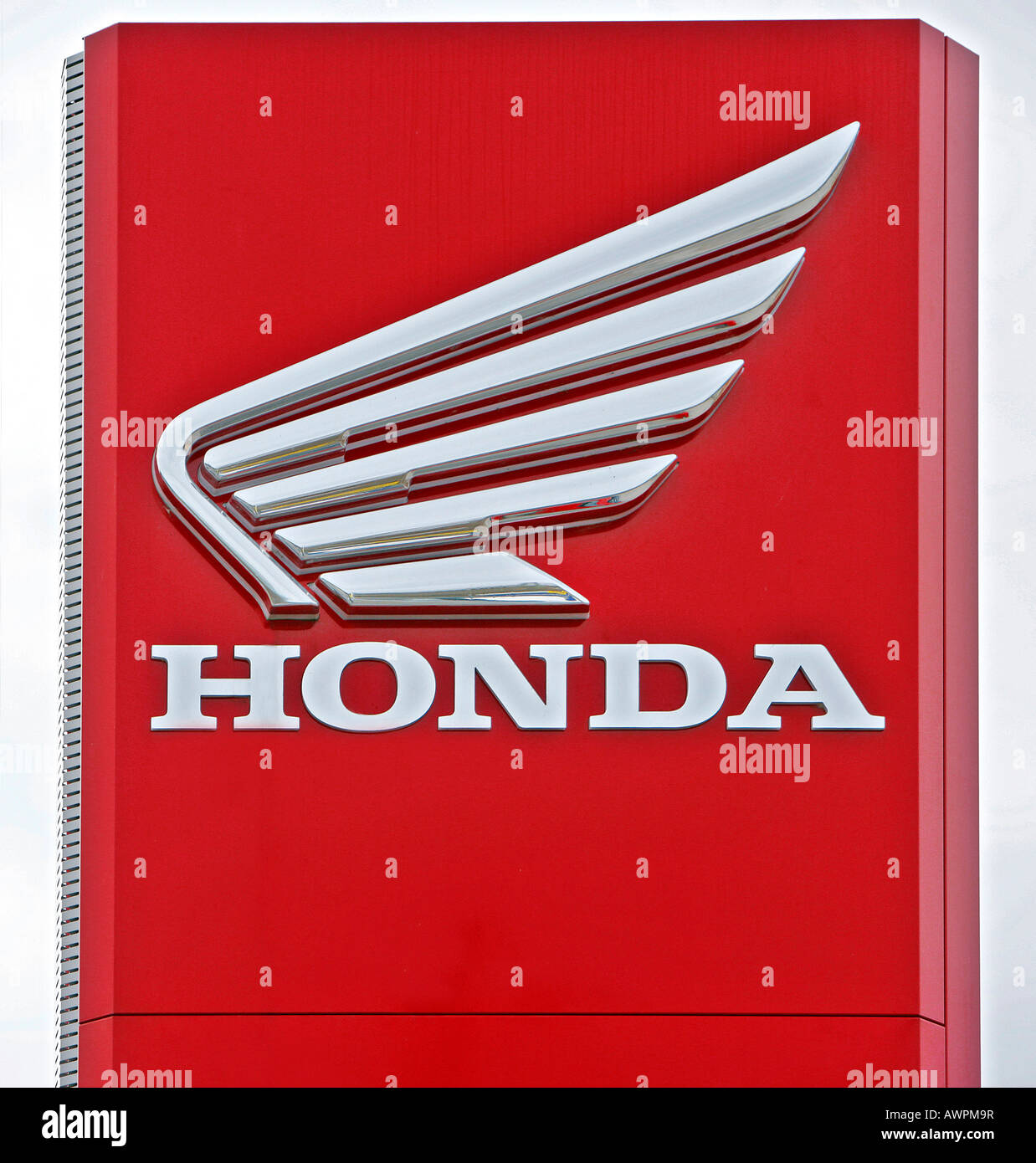 Honda logo Stock Photo