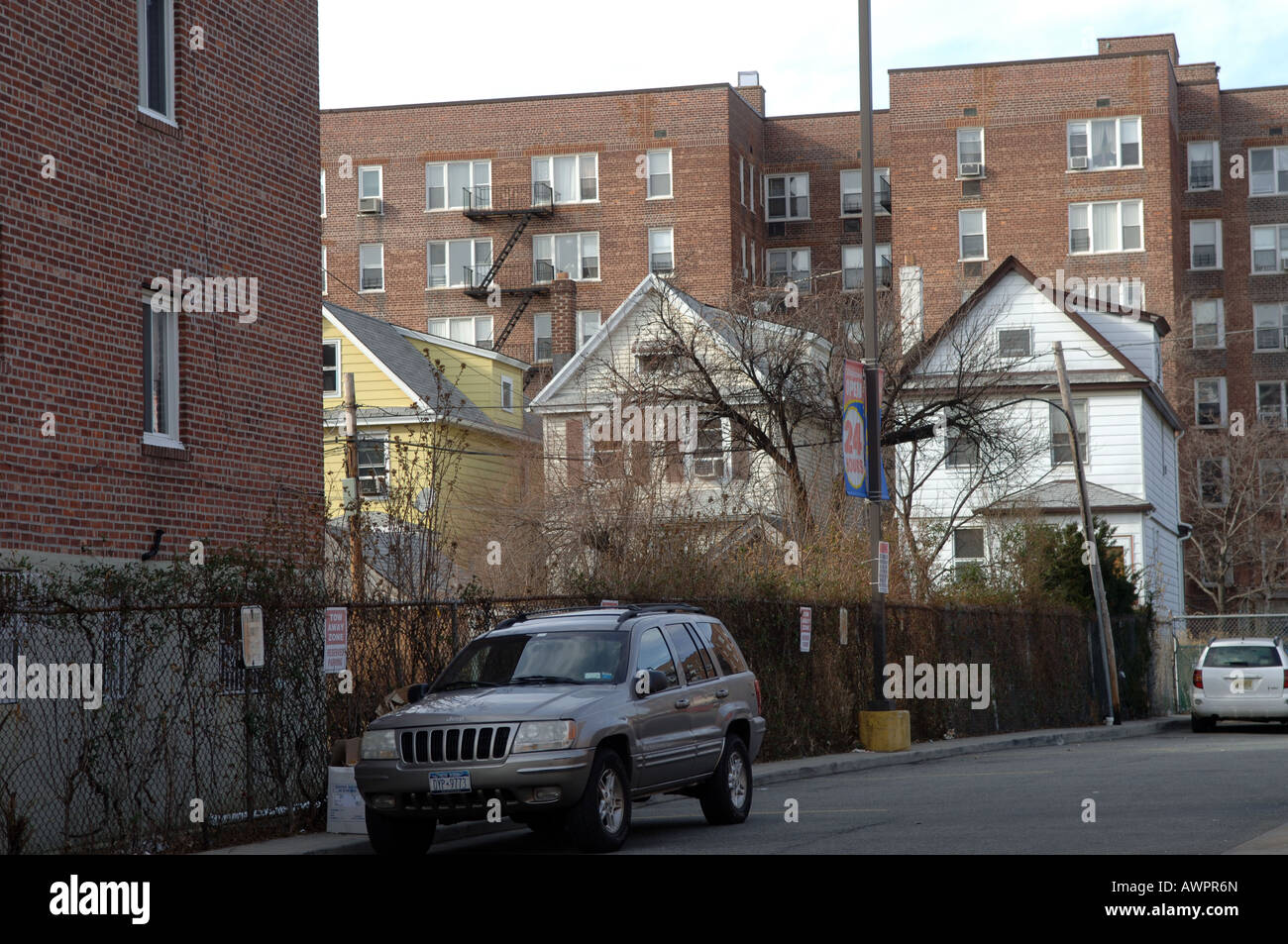 The multi cultural Elmhurst Queens neighborhood in NYC Stock Photo Alamy