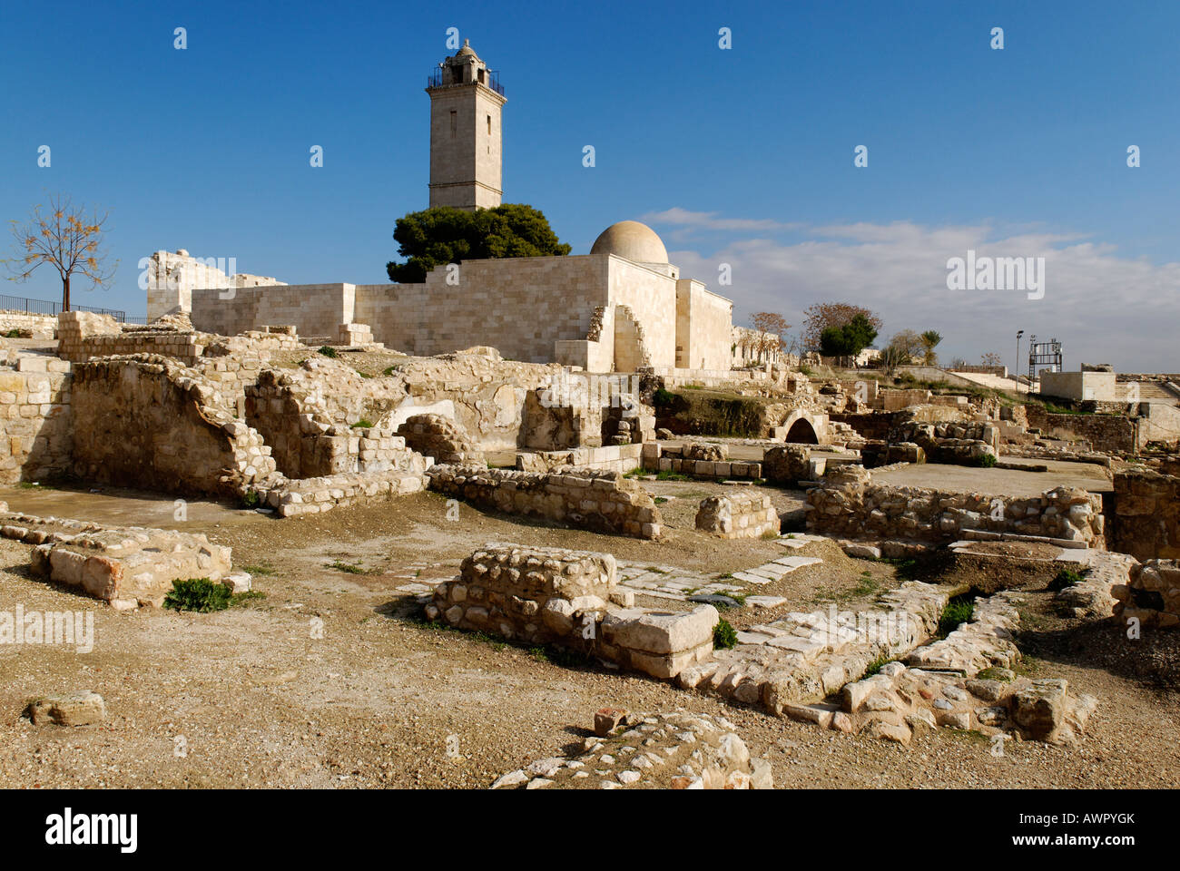 Citadelle of Aleppo, Syria Stock Photo