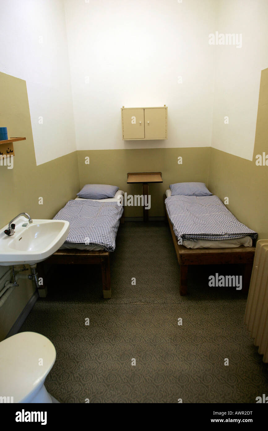 Cell In A Prison Building Of The Ministry For Public Security Mfs State Security Service Dresden Saxonia Germany Stock Photo Alamy