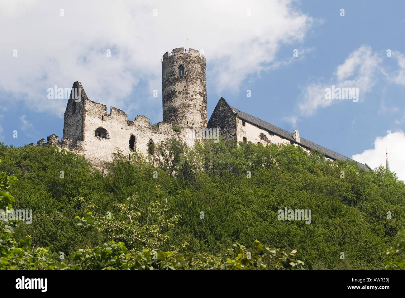 Bezdez Castle, Bezdez, Czech Republic Stock Photo
