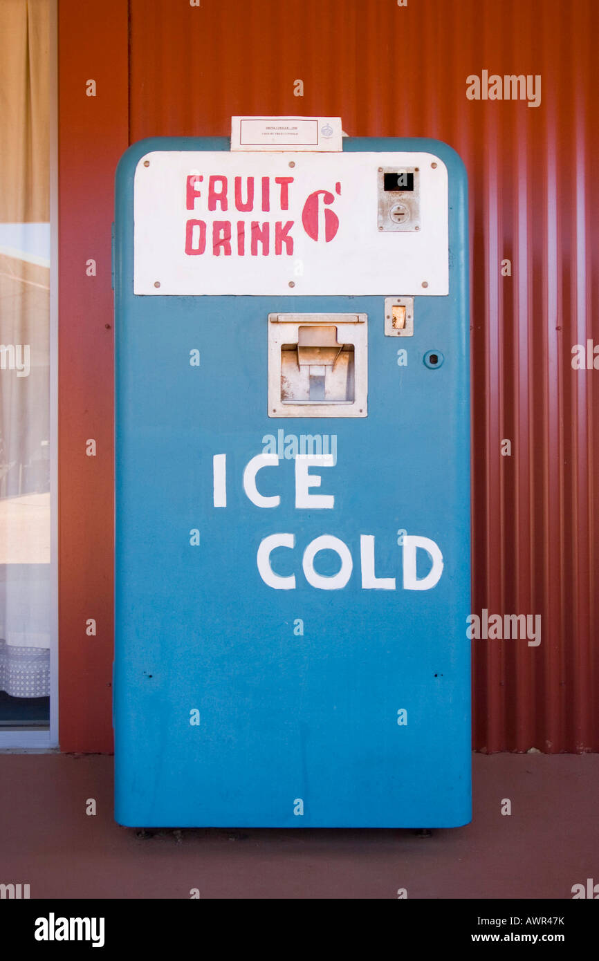 old soda machine