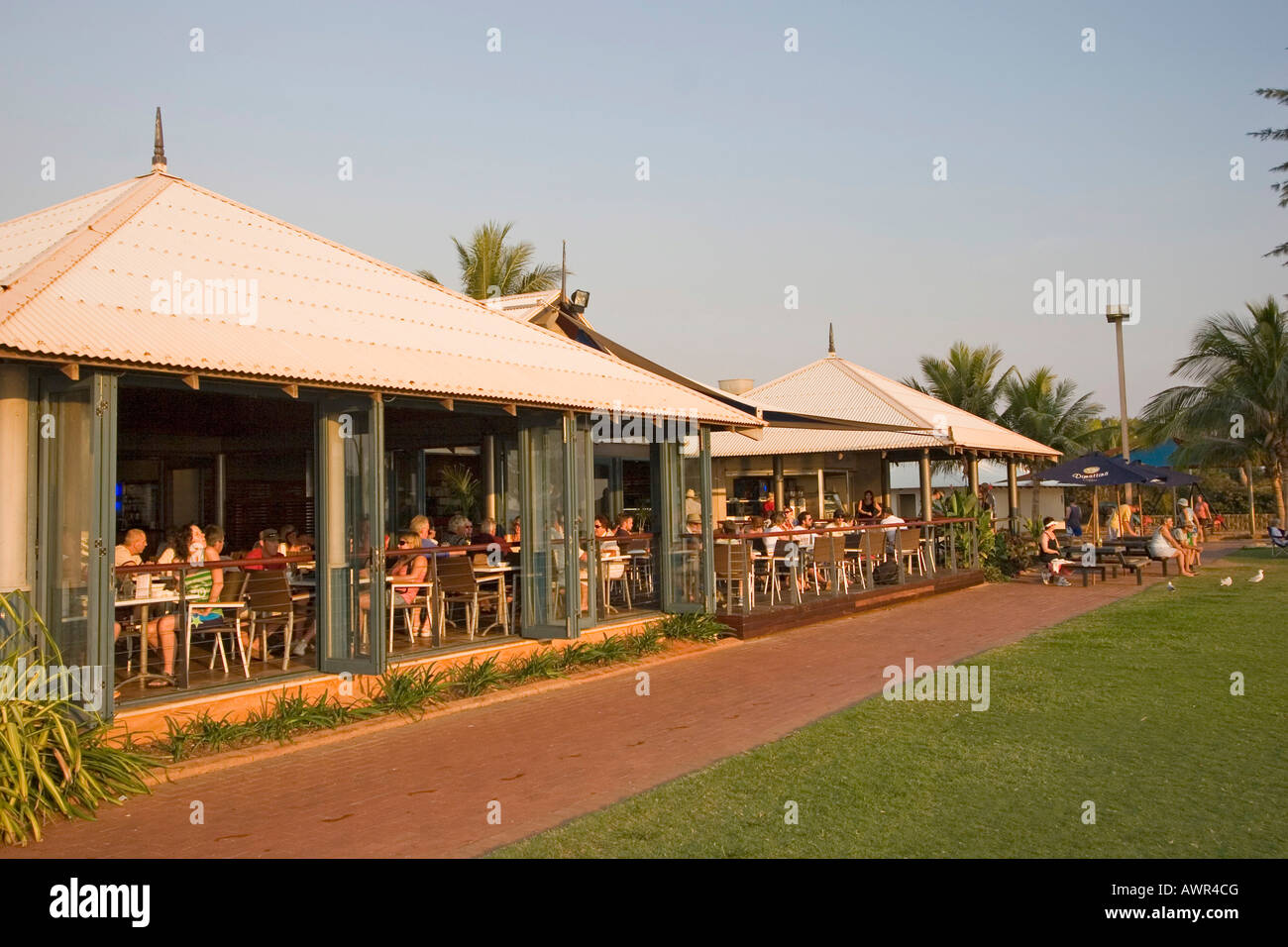 Restaurant Zanders, Cable Beach, Broome, Western Australia, WA, Australia Stock Photo