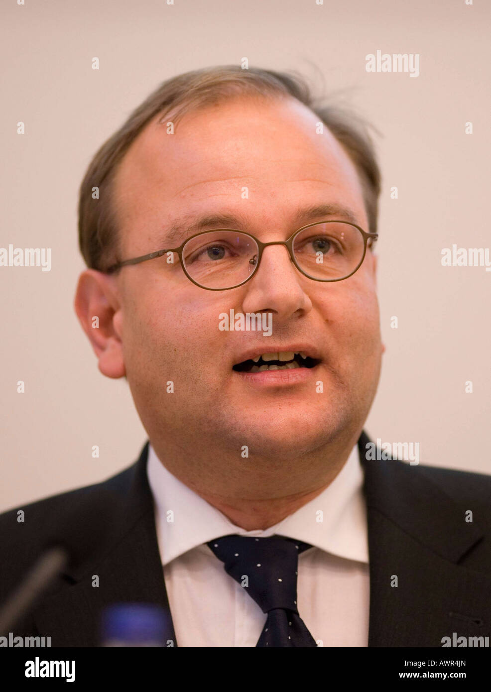 Dr.Ottmar Edenhofer, chief economist at the Potsdam Institute for Climate Impact Research Stock Photo