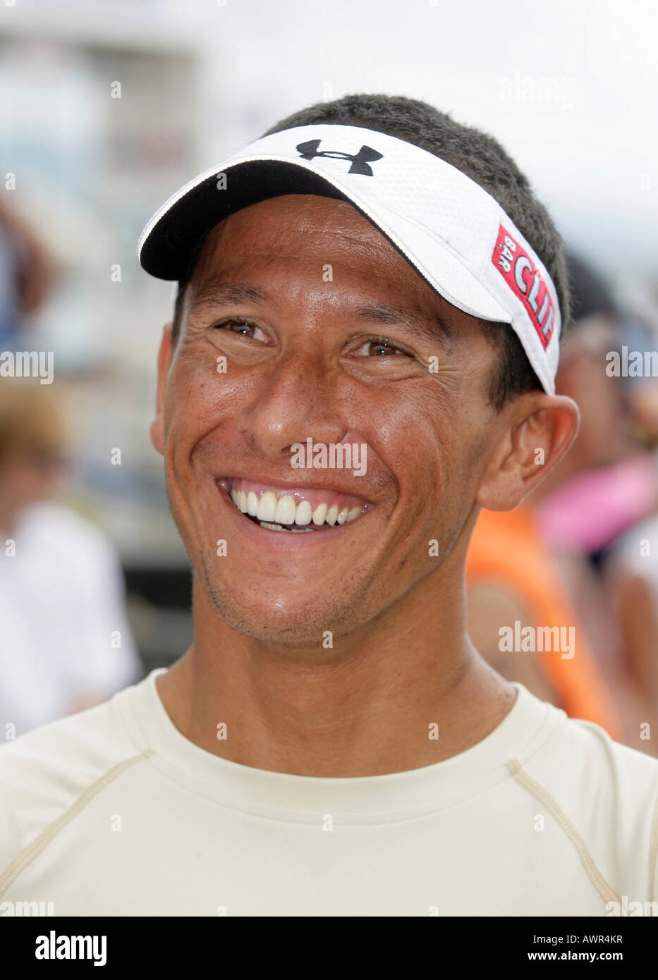 Ironman-Triathlet Chris McCormack from Australia in Hawaii, USA Stock Photo