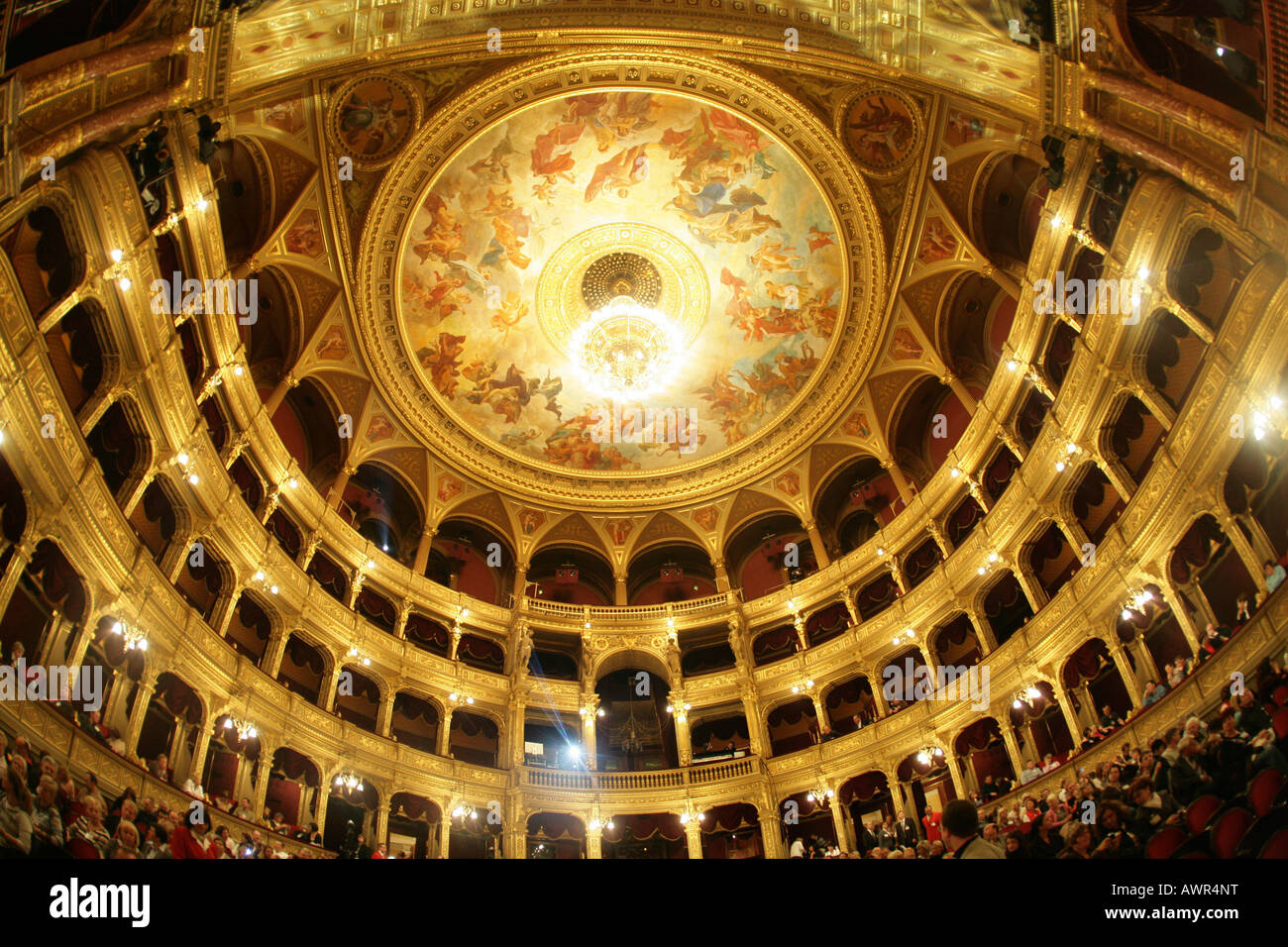 State Opera House in Budapest, Hungary, Europe Stock Photo