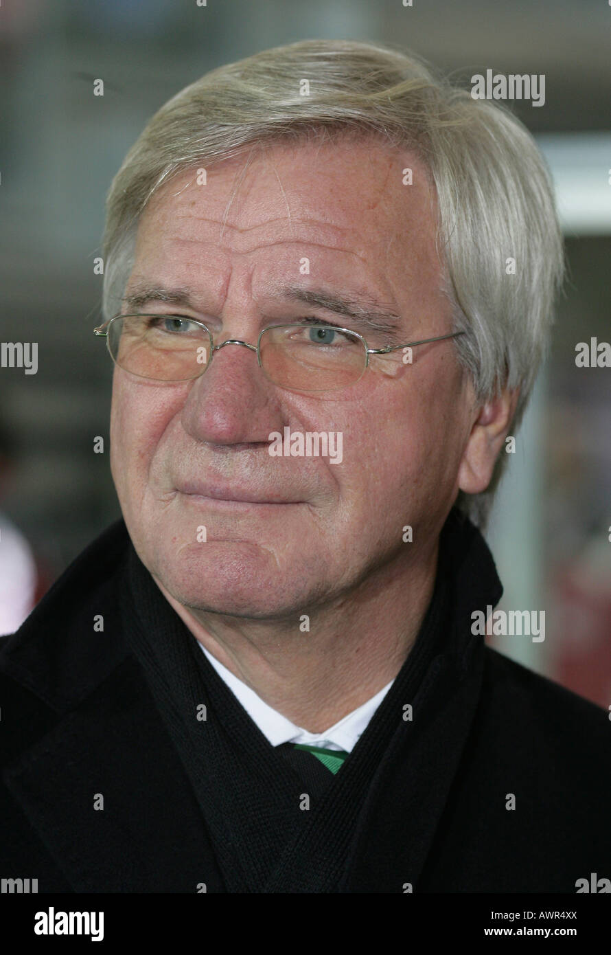 Vice President of the german soccer club Borrussia Moenchengladbach Siegfried Soellner Stock Photo