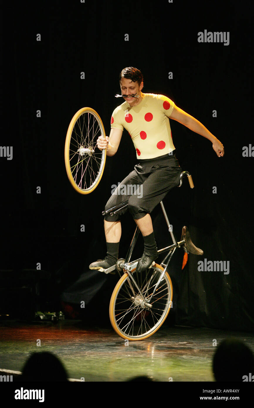 Aristic Cycle World Champion Jens Schmidt Stock Photo