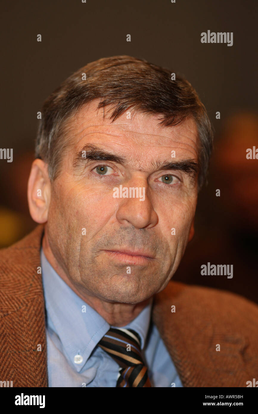 Ulrich Klaus, Assistant Chairman of competitive sport in the LSB Rhineland-Palatinate Stock Photo