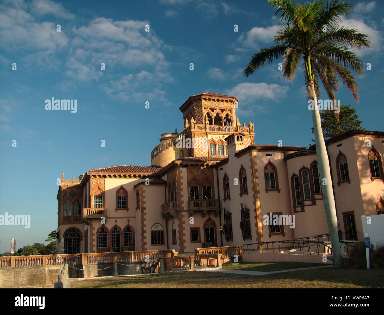 The ringling estate sarasota florida hires stock photography and
