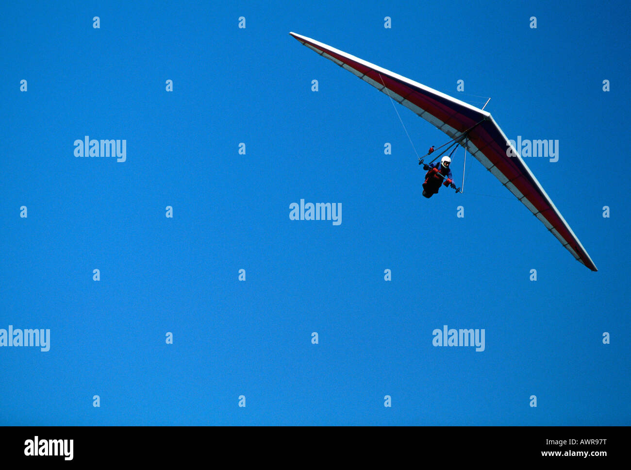 Hang glider Stock Photo