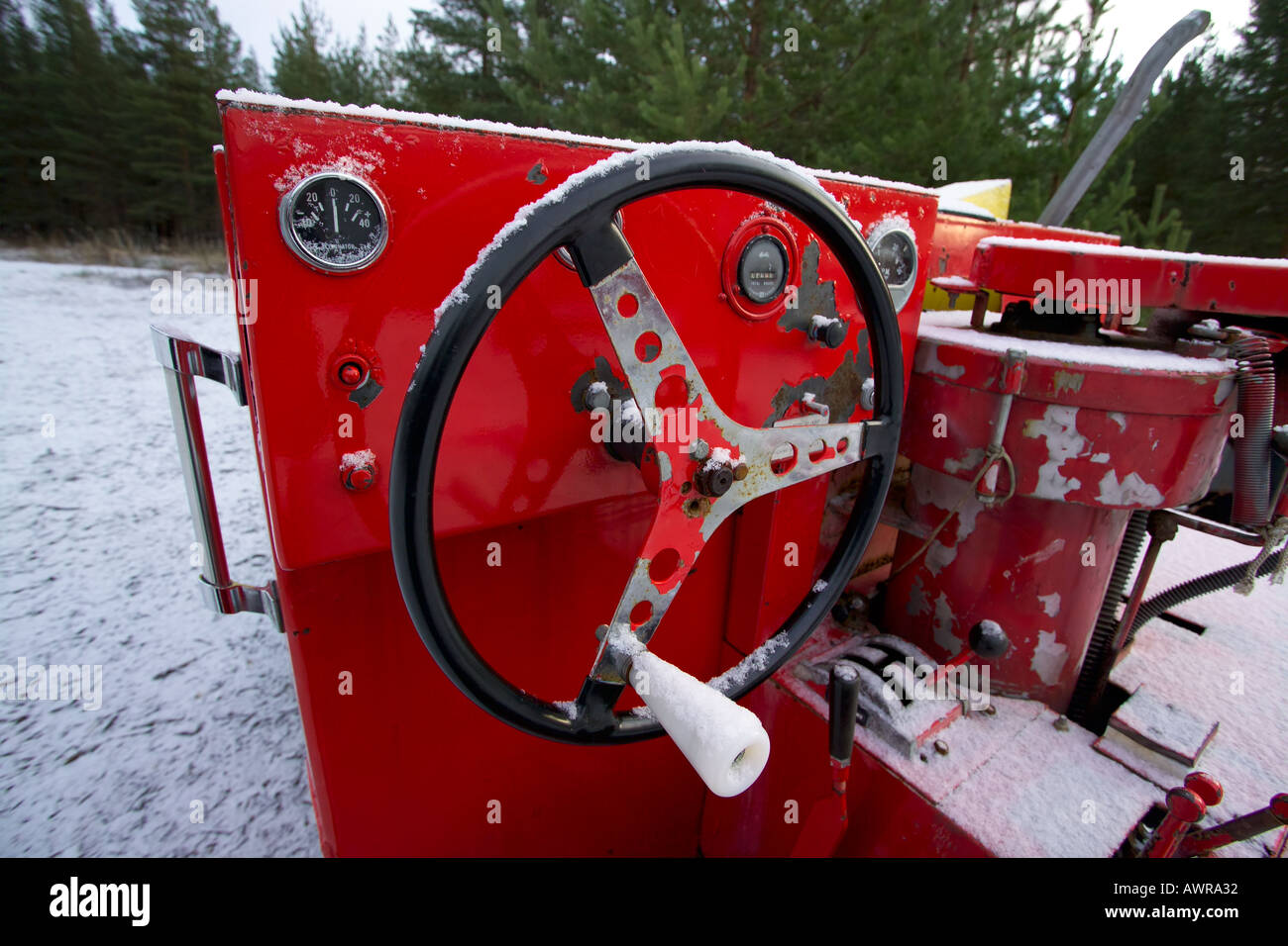 steering wheel Stock Photo