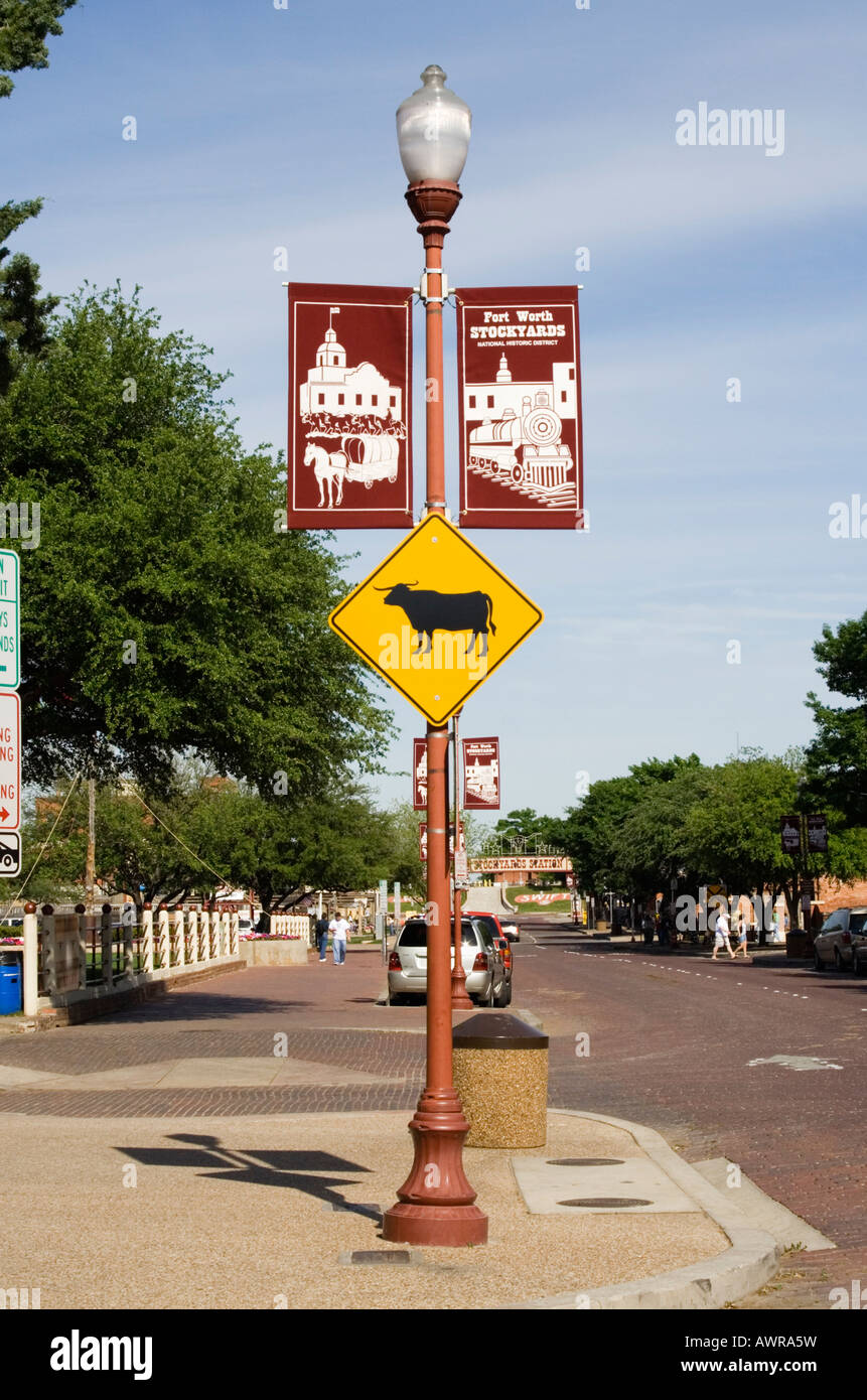 East Exchange Avenue, National Historic District of the Stockyards