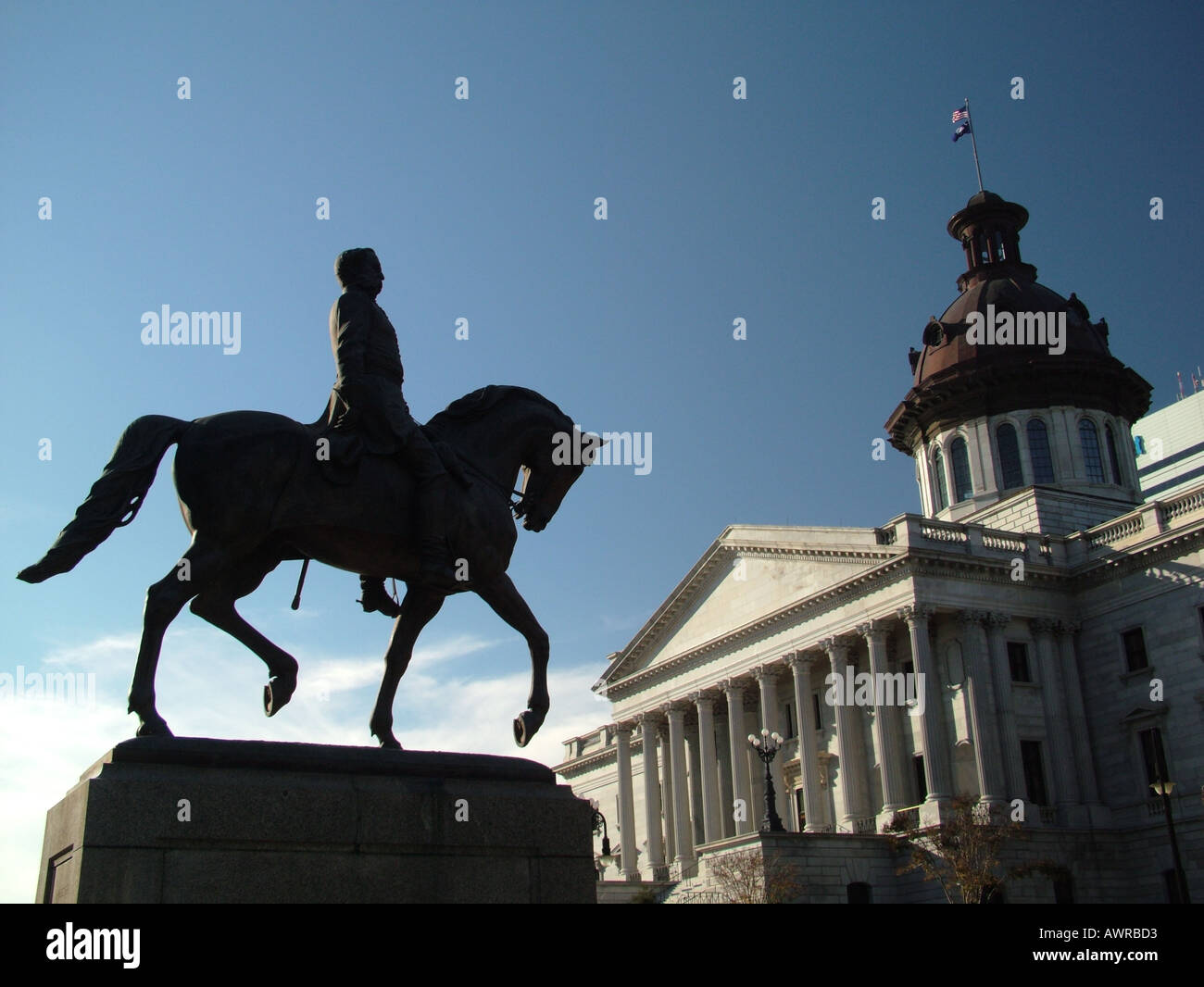 Columbia south carolina buildings statues hires stock photography and
