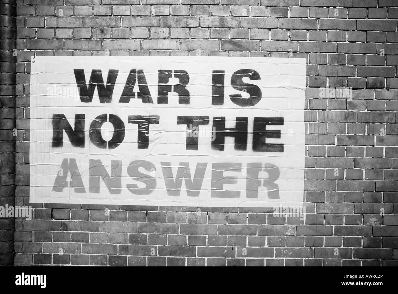 The War Is Not A Solution For