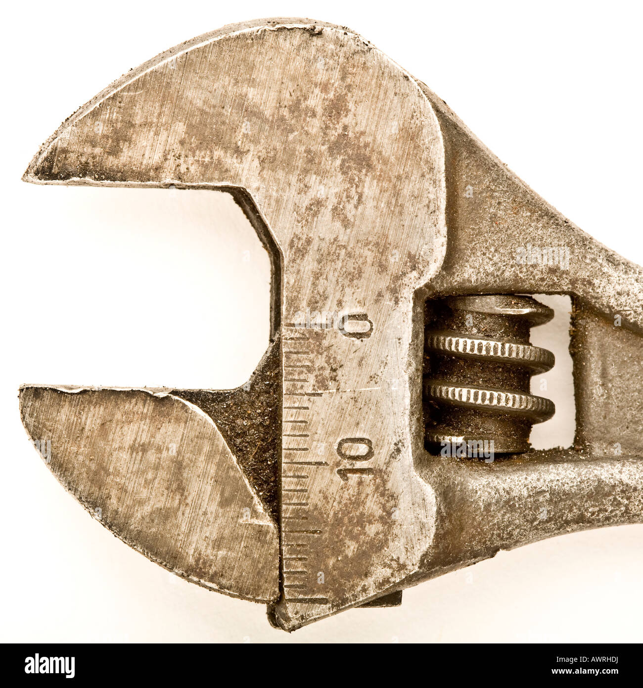 Adjustable spanner Stock Photo