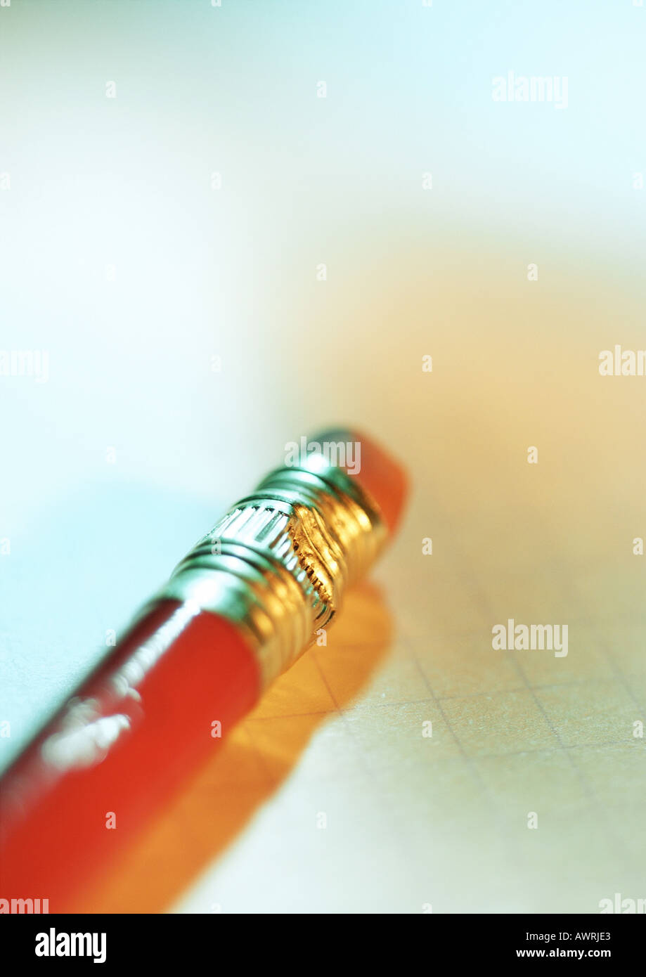 Pencil eraser end hires stock photography and images Alamy