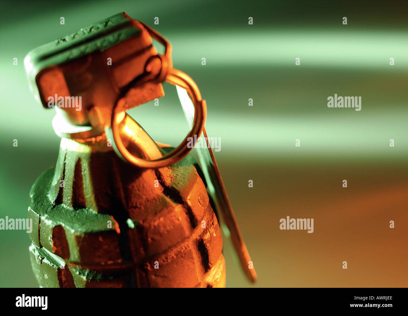 Hand grenade, closeup Stock Photo Alamy