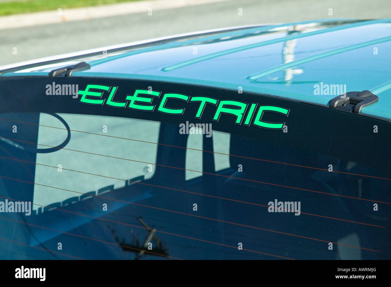 Electric car Anacortes, Washington, USA Stock Photo Alamy