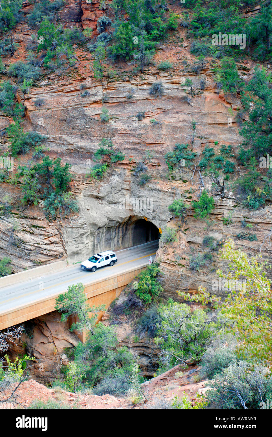 ZionMt. Carmel Tunnel Stock Photo Alamy