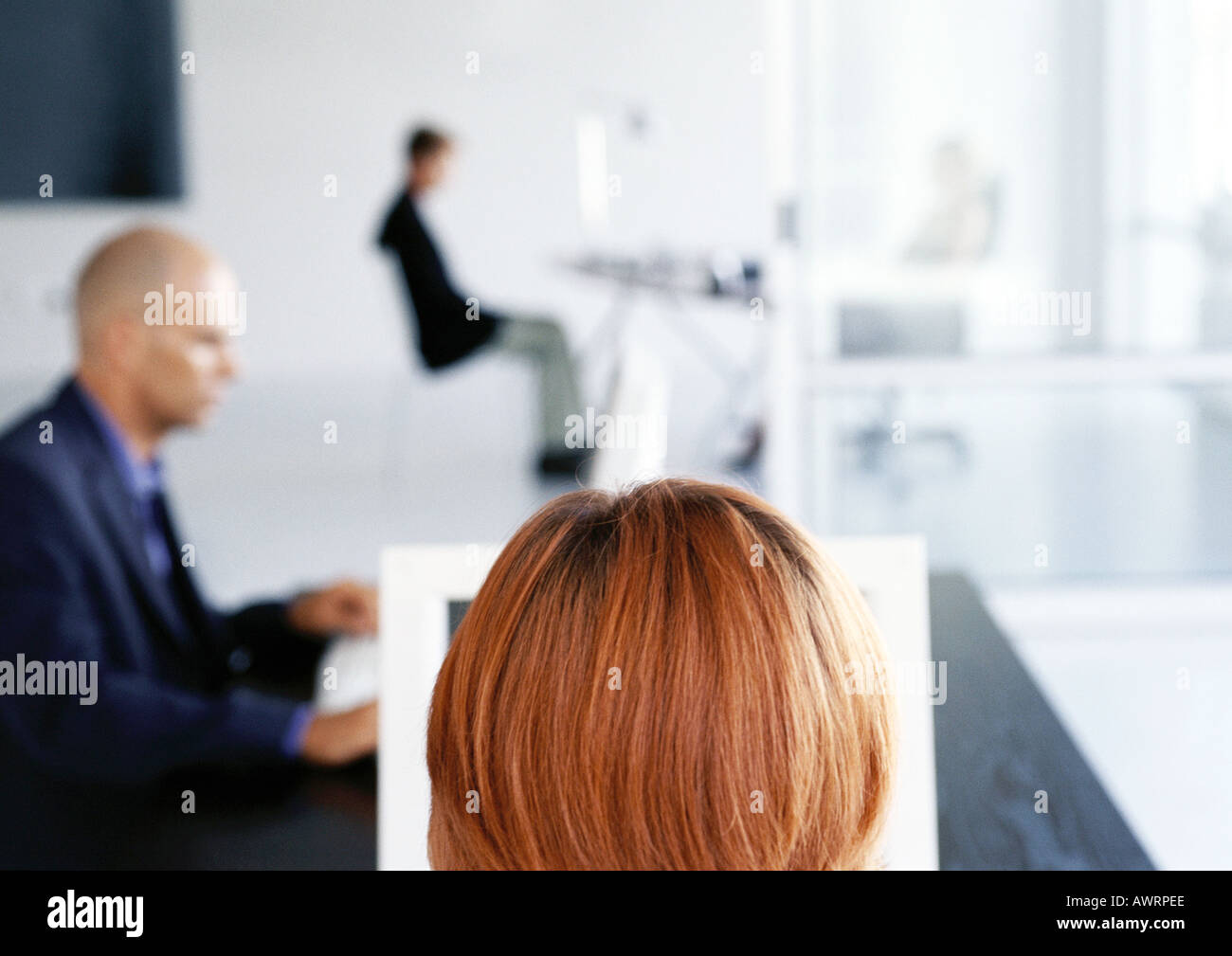 People working in office Stock Photo