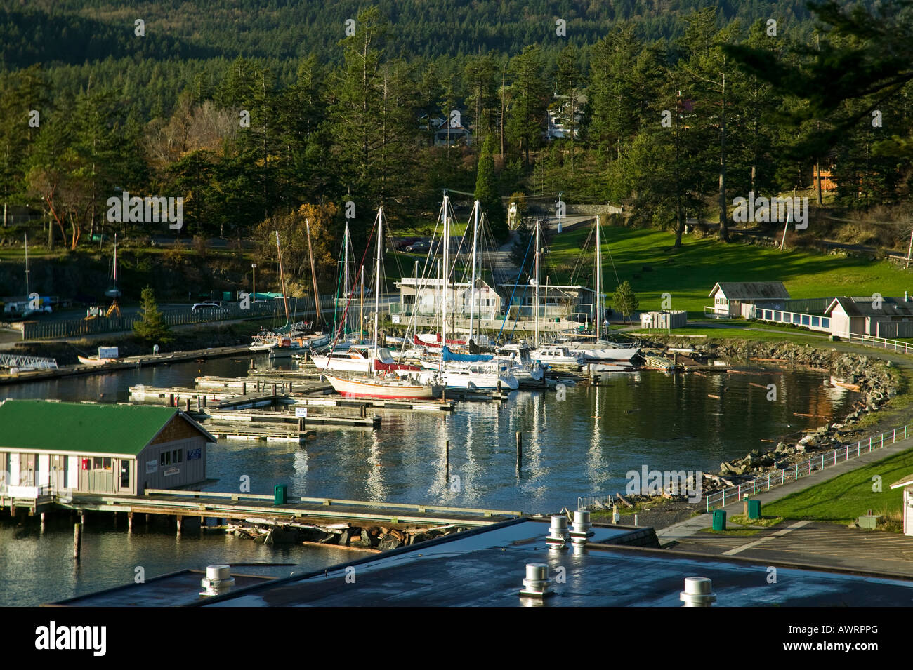 Rosario Resort San Juan Islands Orcas Island Washington, USA Stock ...