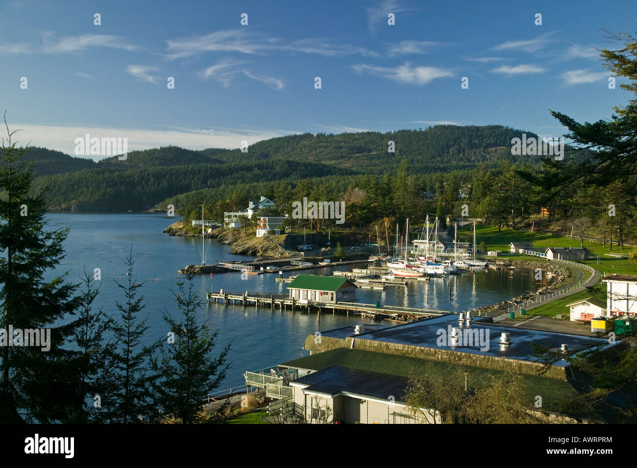 Rosario Resort San Juan Islands Orcas Island Washington, USA Stock