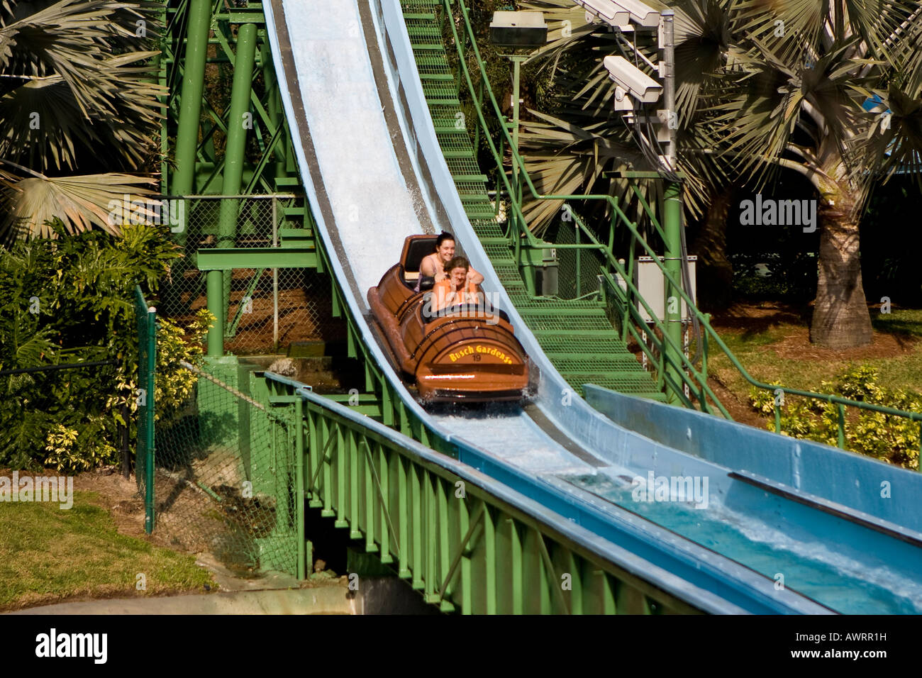 log flume ride abandoned log flume ride abandoned