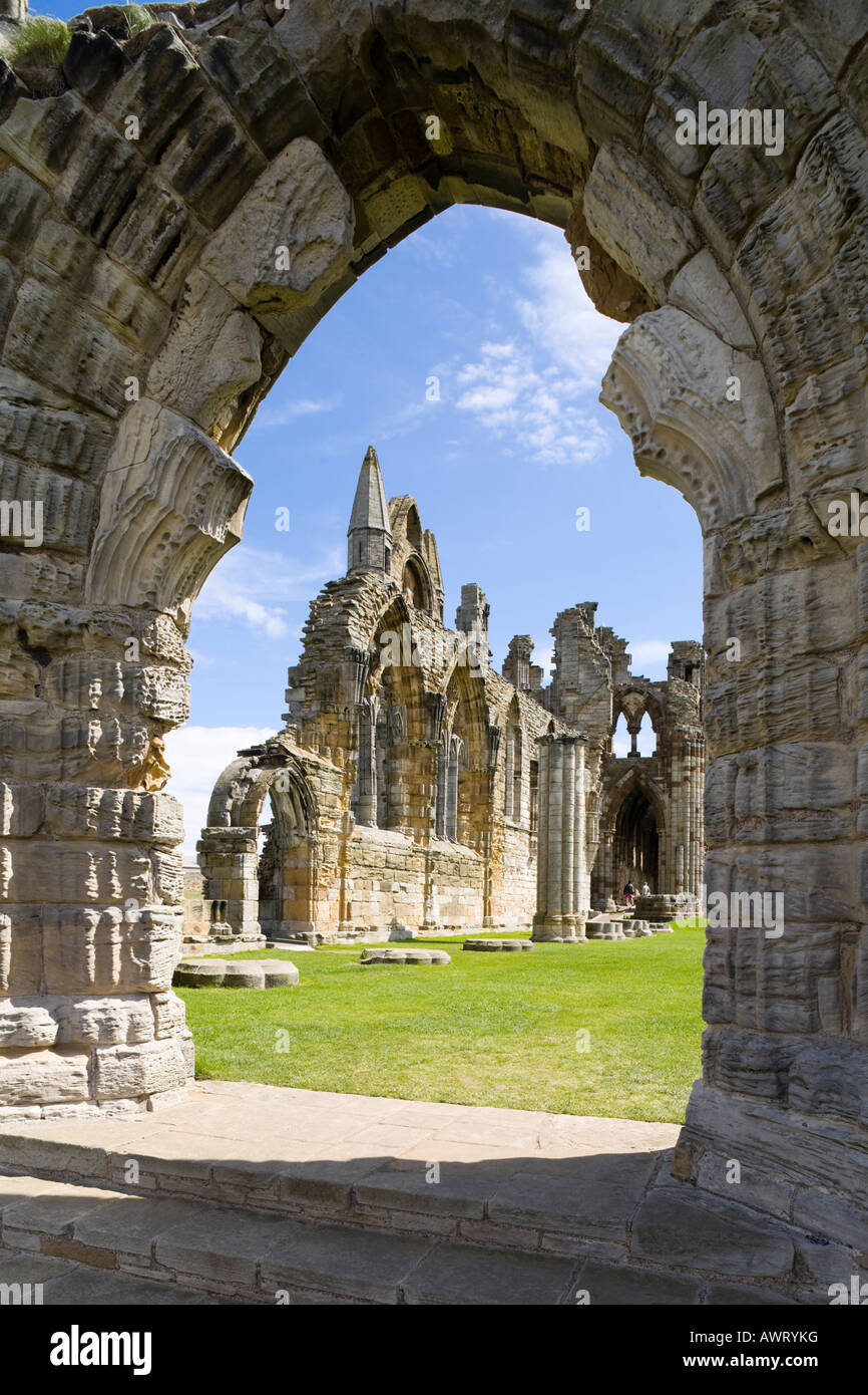 Whitby Abbey, Whitby, North Yorkshire Stock Photo