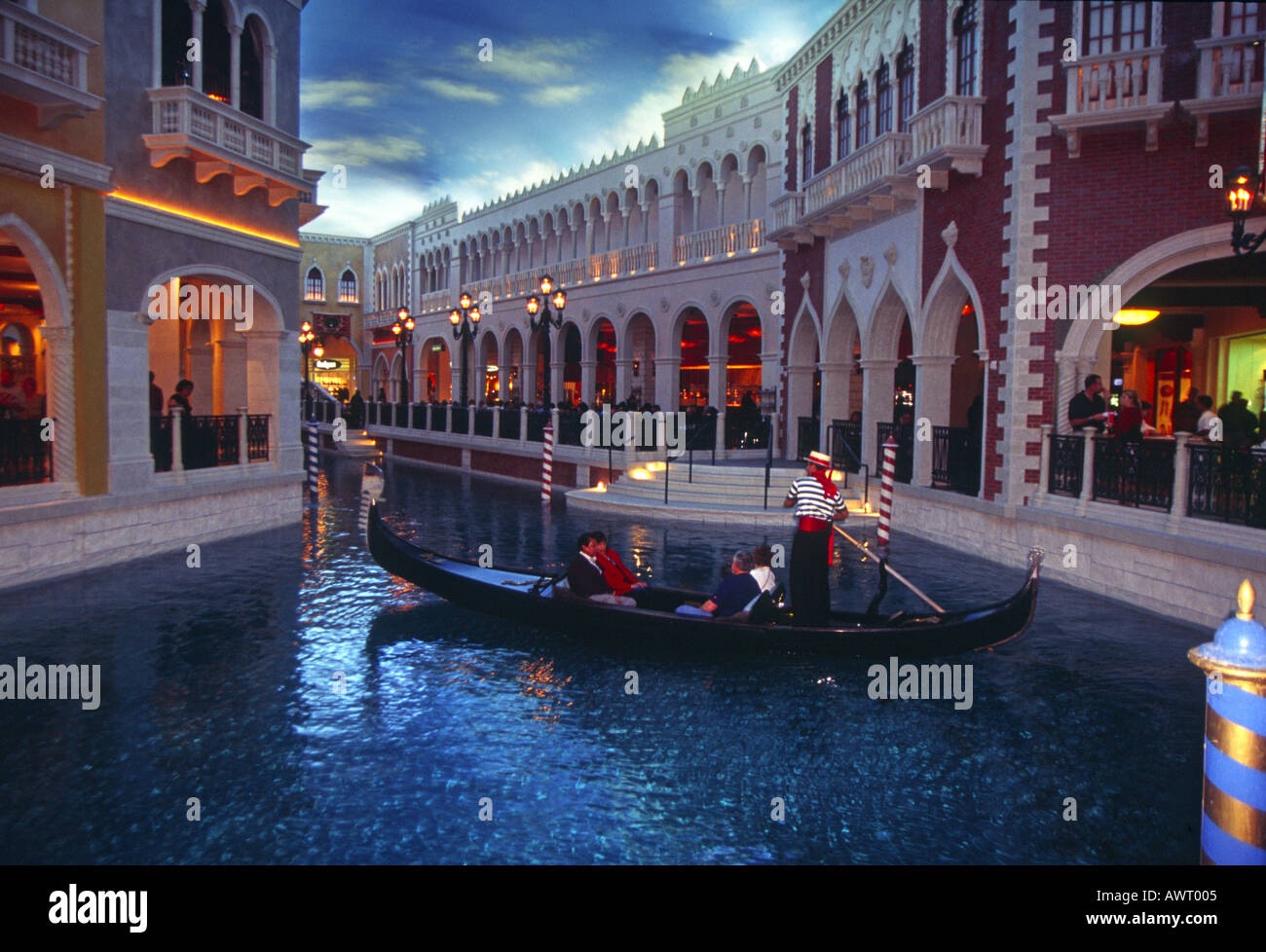 Venezia Hotel and casino modeled on Venice at Las Vegas Nevada USA Stock  Photo - Alamy