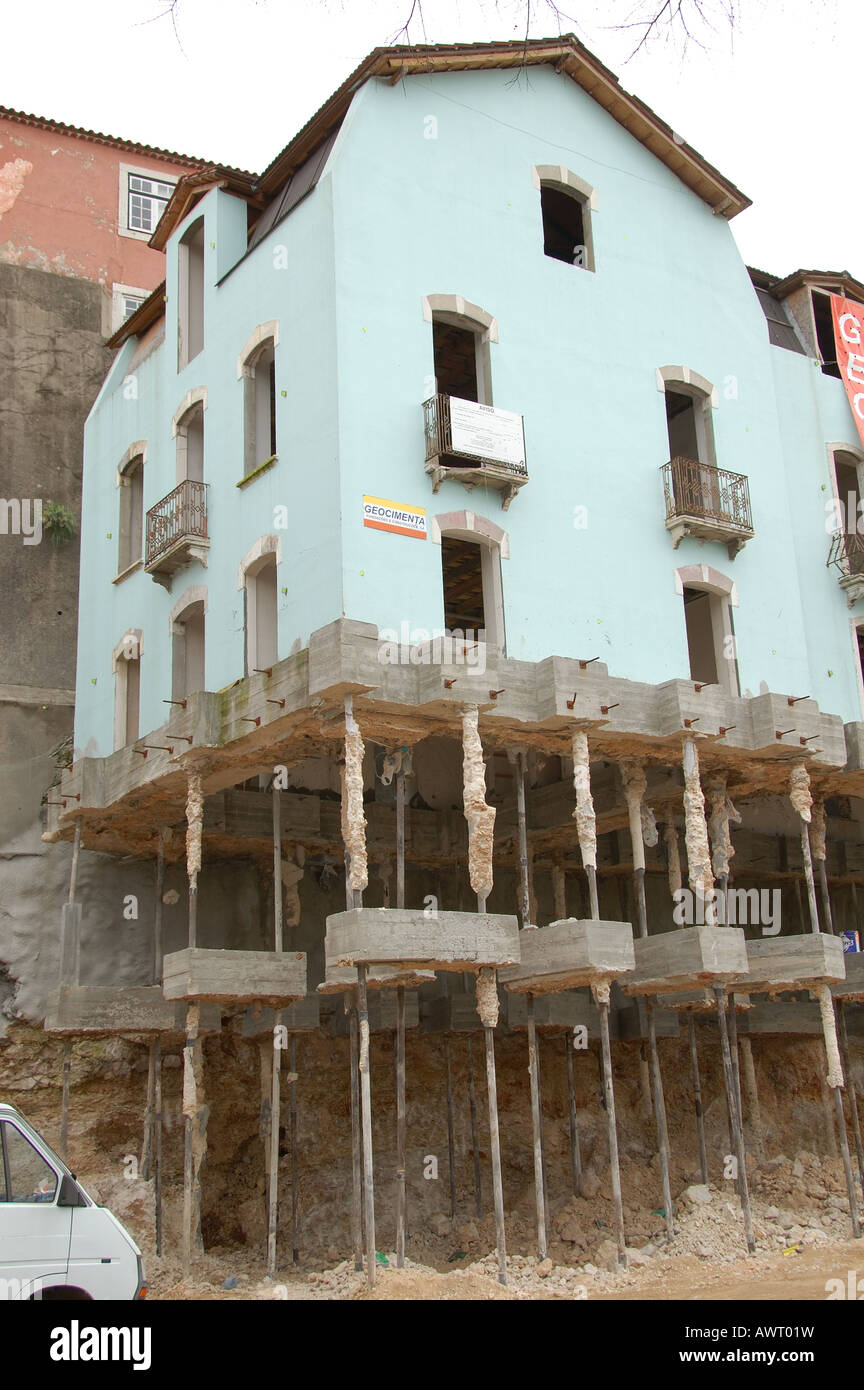 house built on stilts Stock Photo Alamy