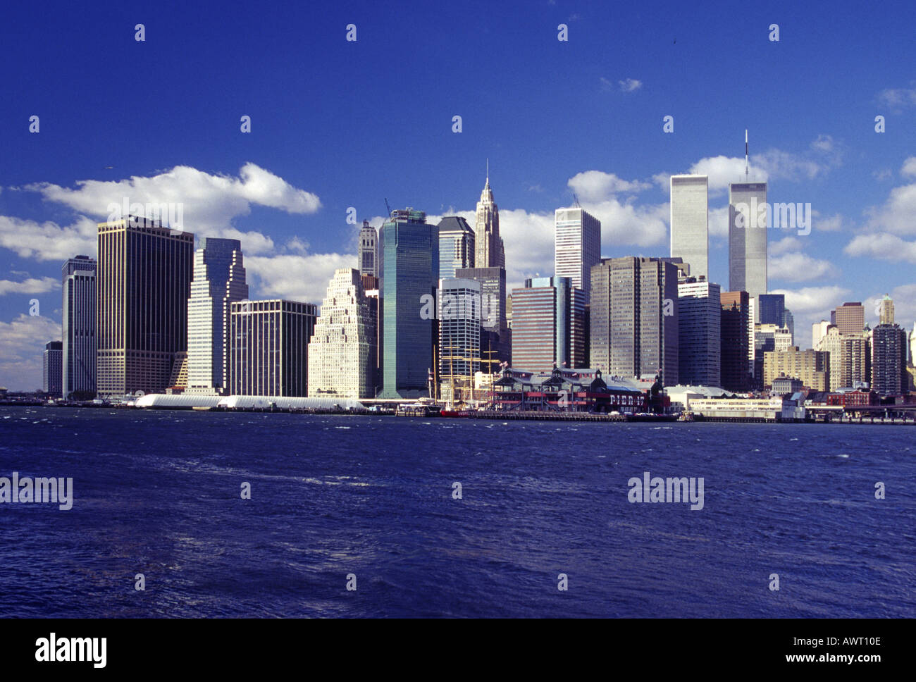 New york skyline pre 11 hi-res stock photography and images - Alamy