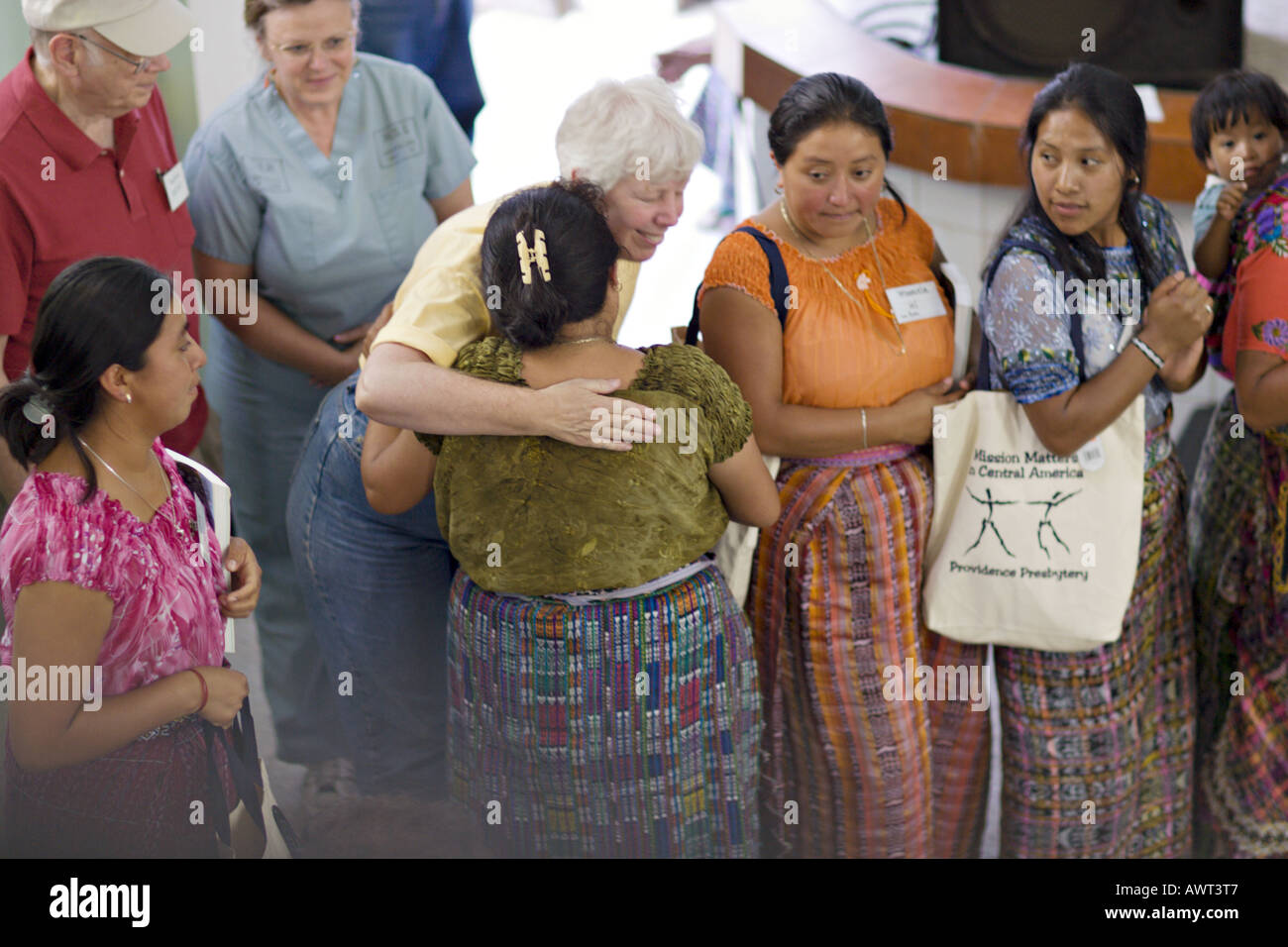 GUATEMALA SAN PEDRO LA LAGUNA Indigenous Tzutujil Mayan health promoters Stock Photo