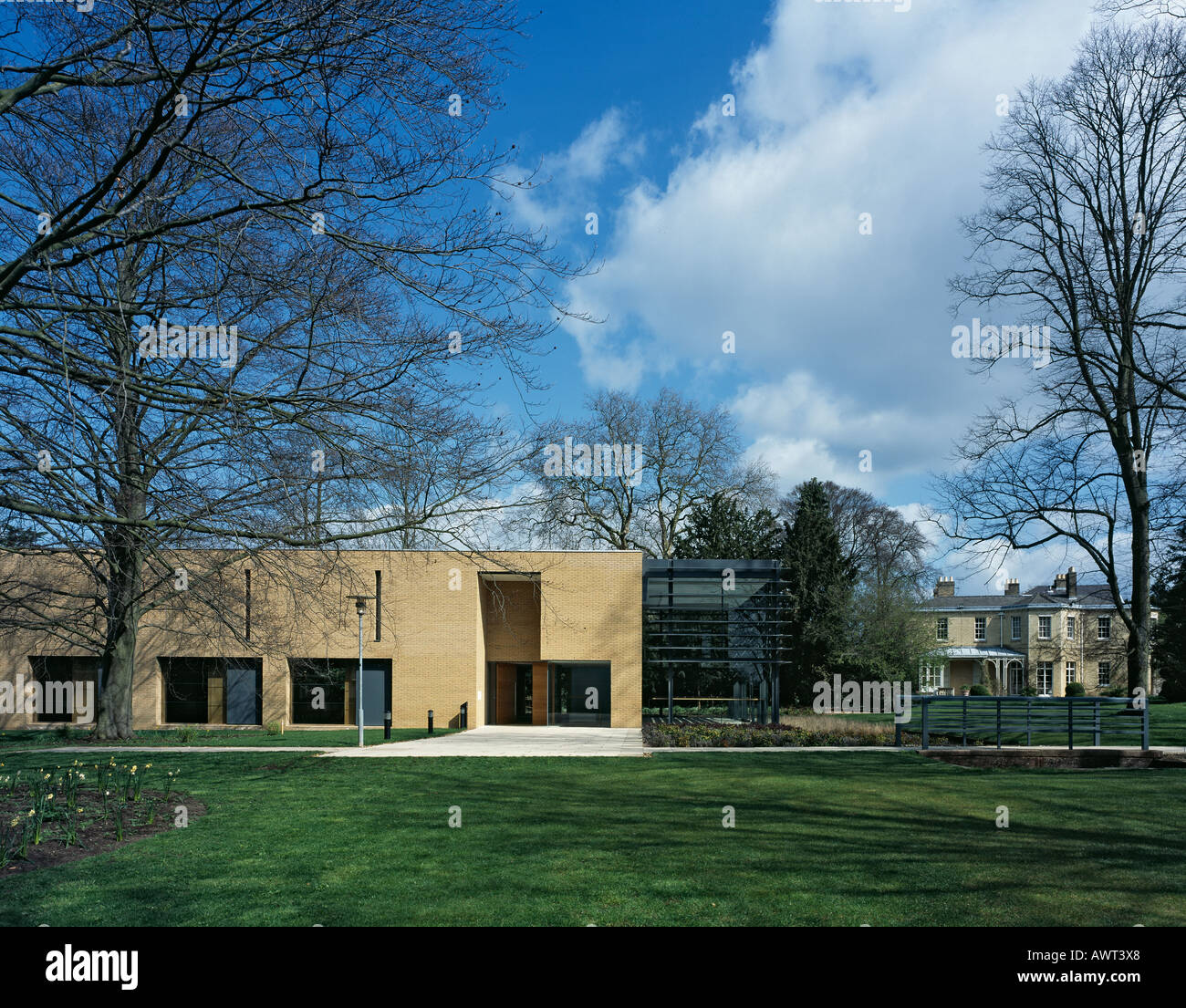 FITZWILLIAM COLLEGE, CAMBRIDGE, UK Stock Photo Alamy