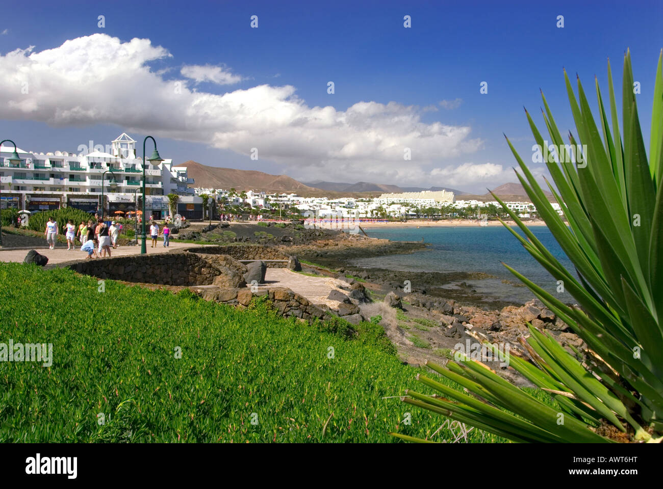 Costa teguise promenade hi-res stock photography and images - Alamy