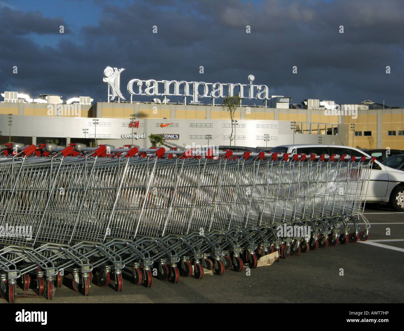 Centro Commerciale Campania - Italia - Europe South Italy Stock Photo