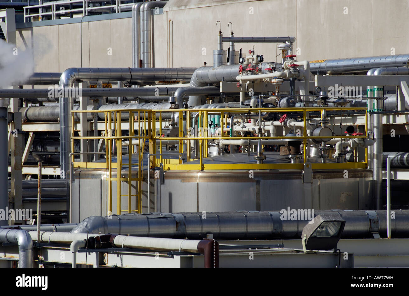 "industrial chemical factory, California Stock Photo Alamy