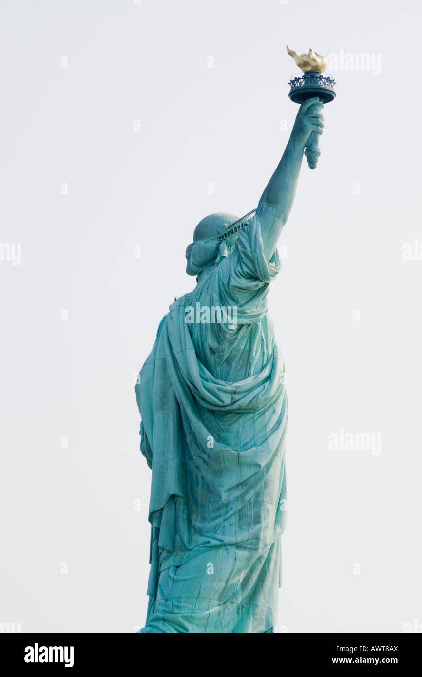 Shot of the liberty statue. New york city Stock Photo - Alamy