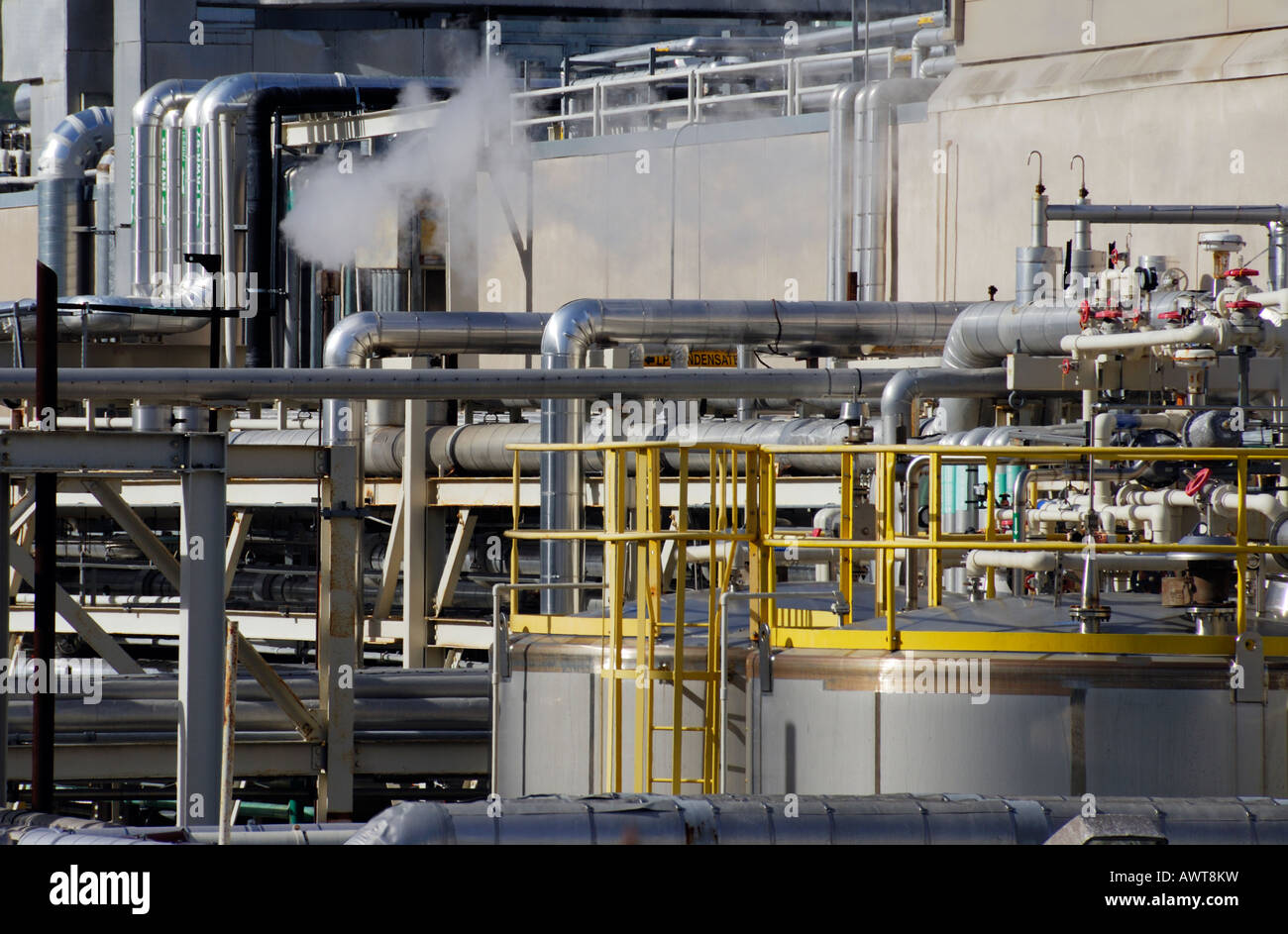 "industrial chemical factory, California Stock Photo Alamy