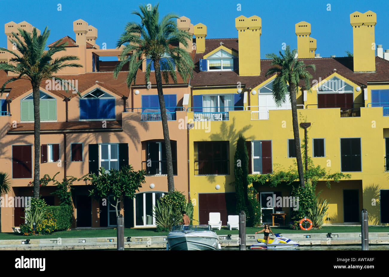 Luxury Homes in Sotogrande Cadiz, Spain Stock Photo Alamy