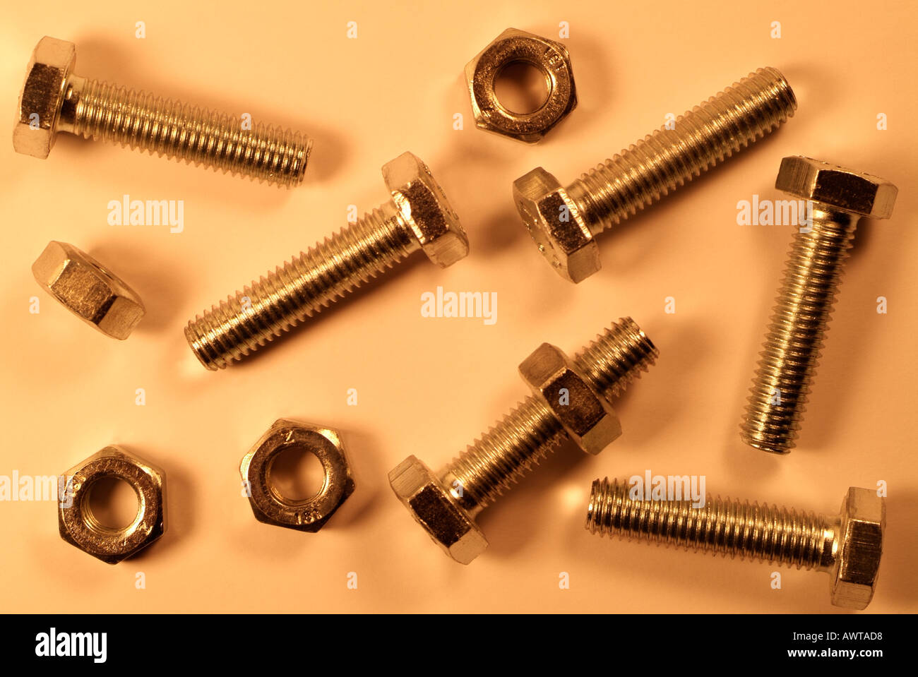 Nuts and Bolts Stock Photo Alamy