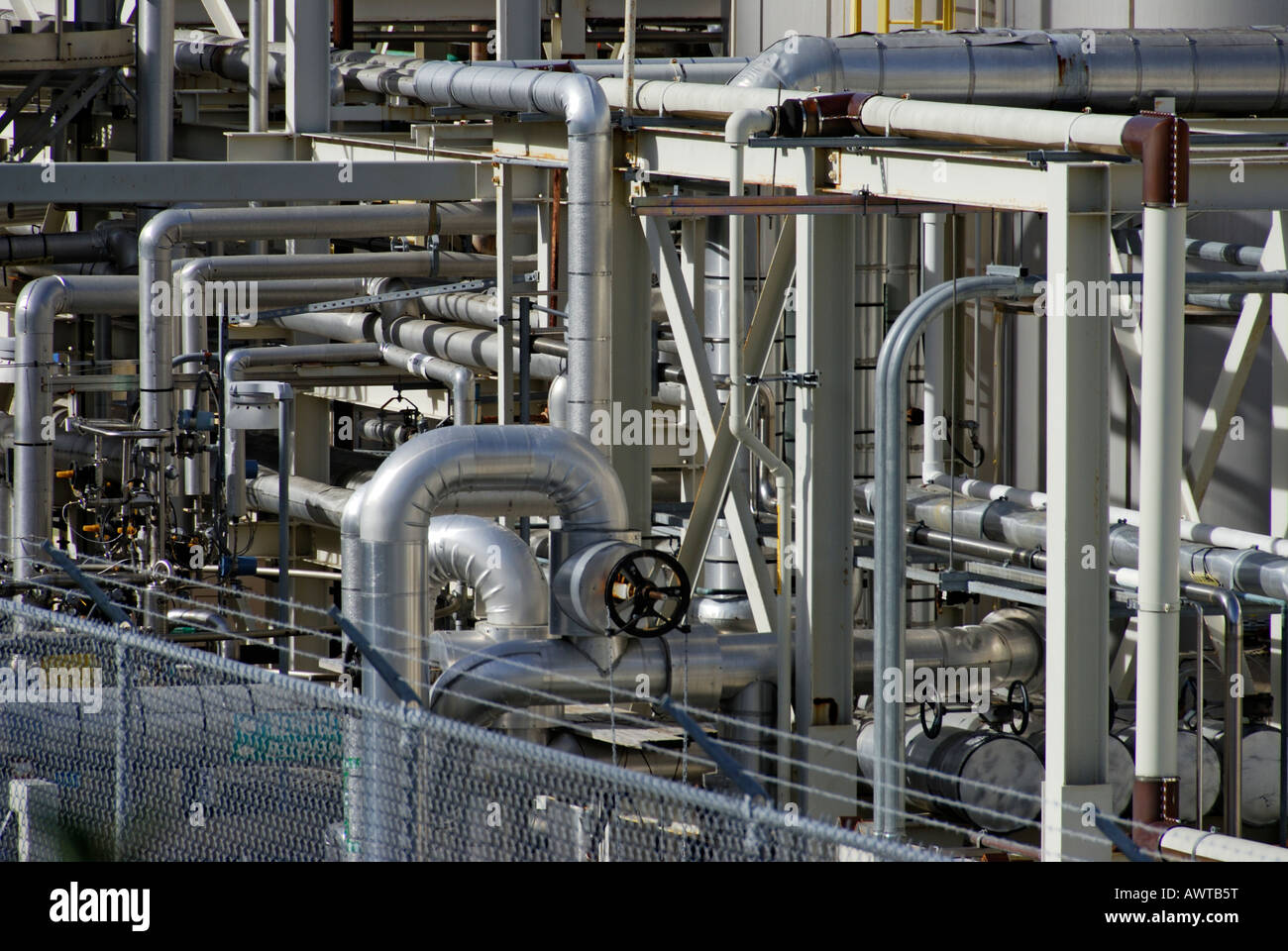 "industrial chemical factory, California Stock Photo Alamy