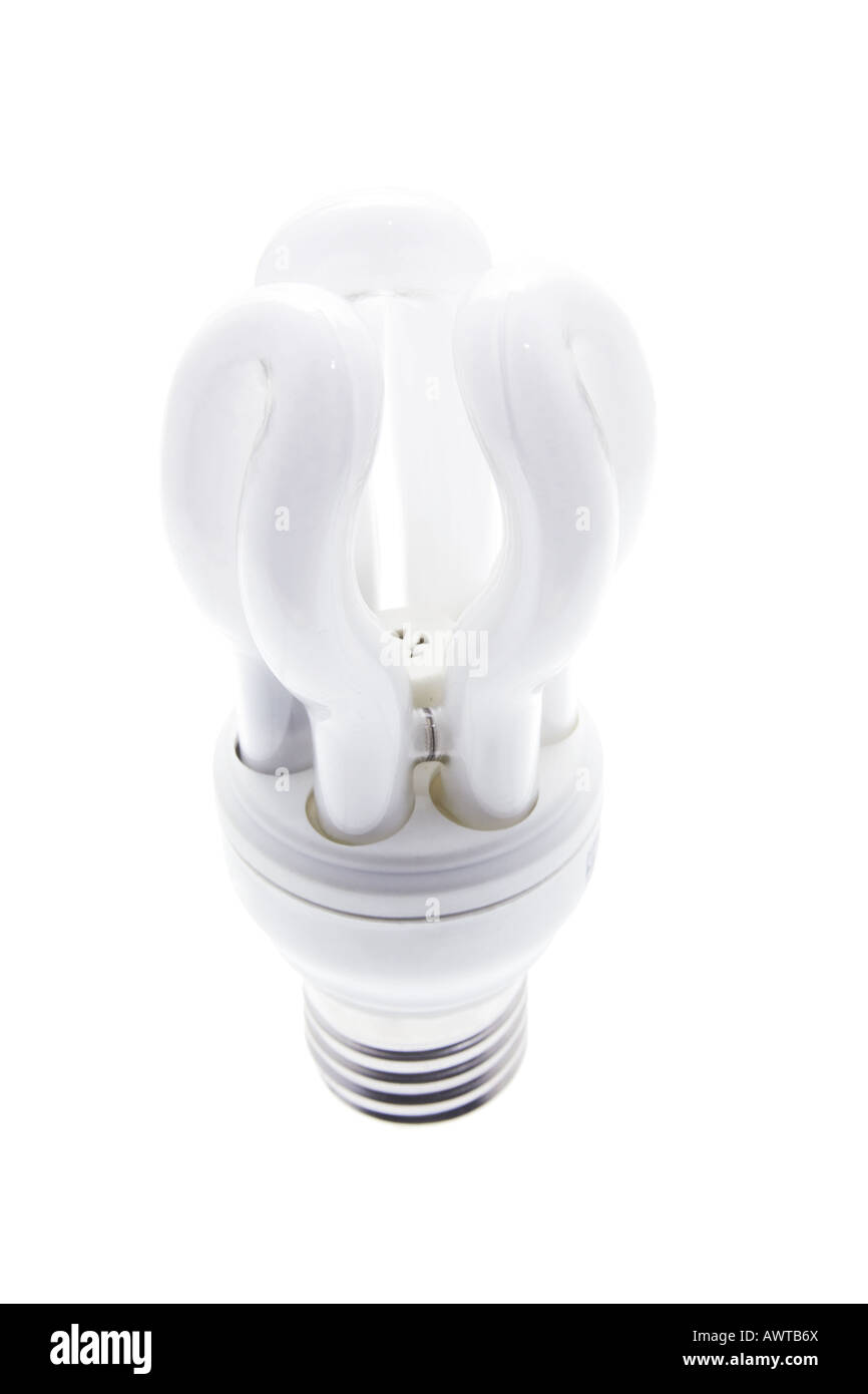 Compact Fluorescent Light Bulb Stock Photo Alamy